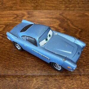 DISNEY PIXAR Cars Vintage Finn McMissile Metal Die Cast Car